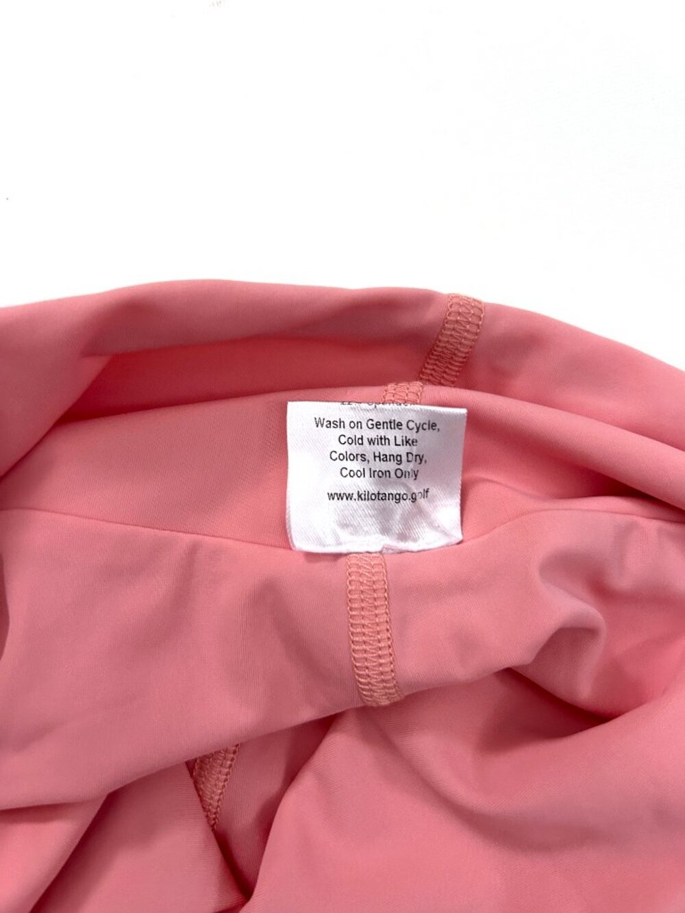 Pink Golf Skort Size M Country Club Tennis Pickleball Athletic Skirt Kilo Tango - Picture 8 of 8